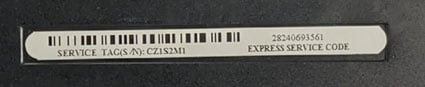 Laptop serial